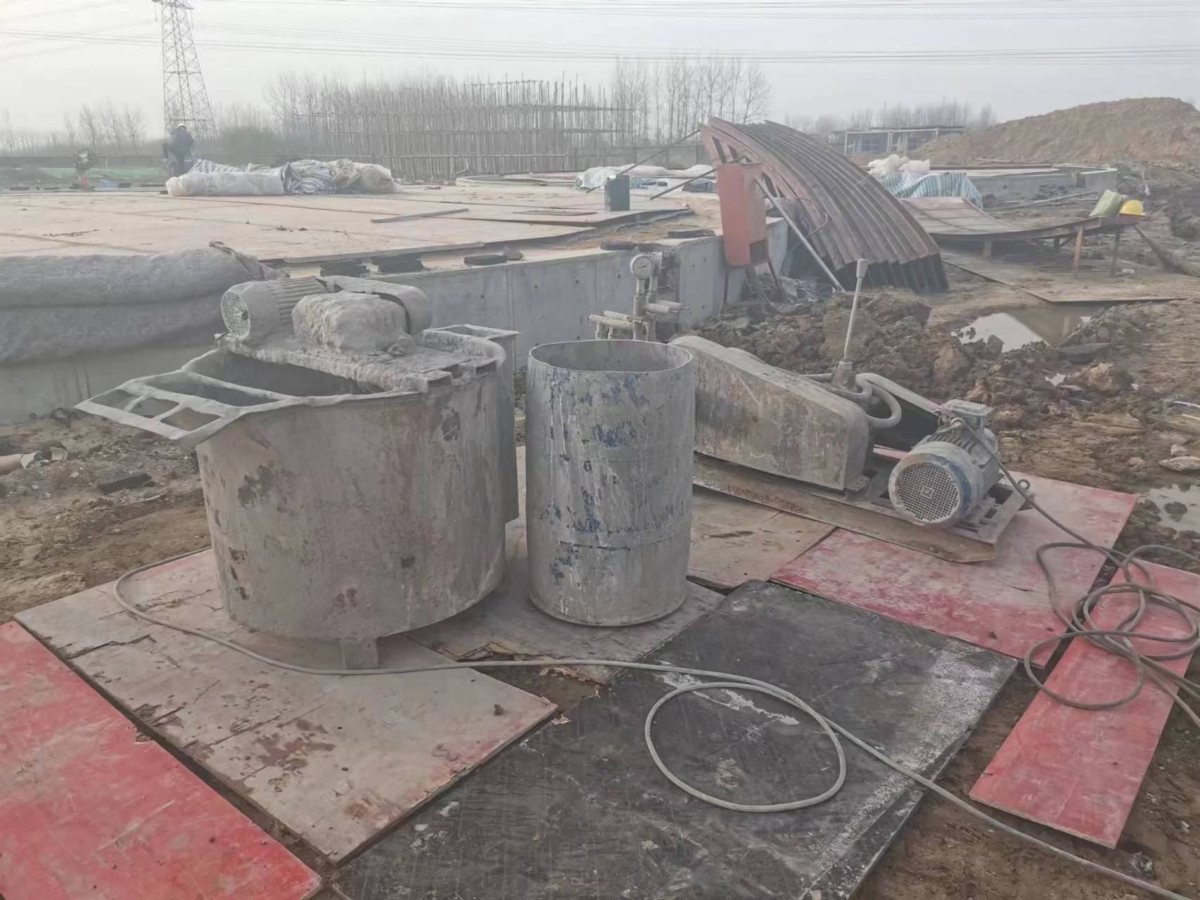 和乐镇回填土注浆