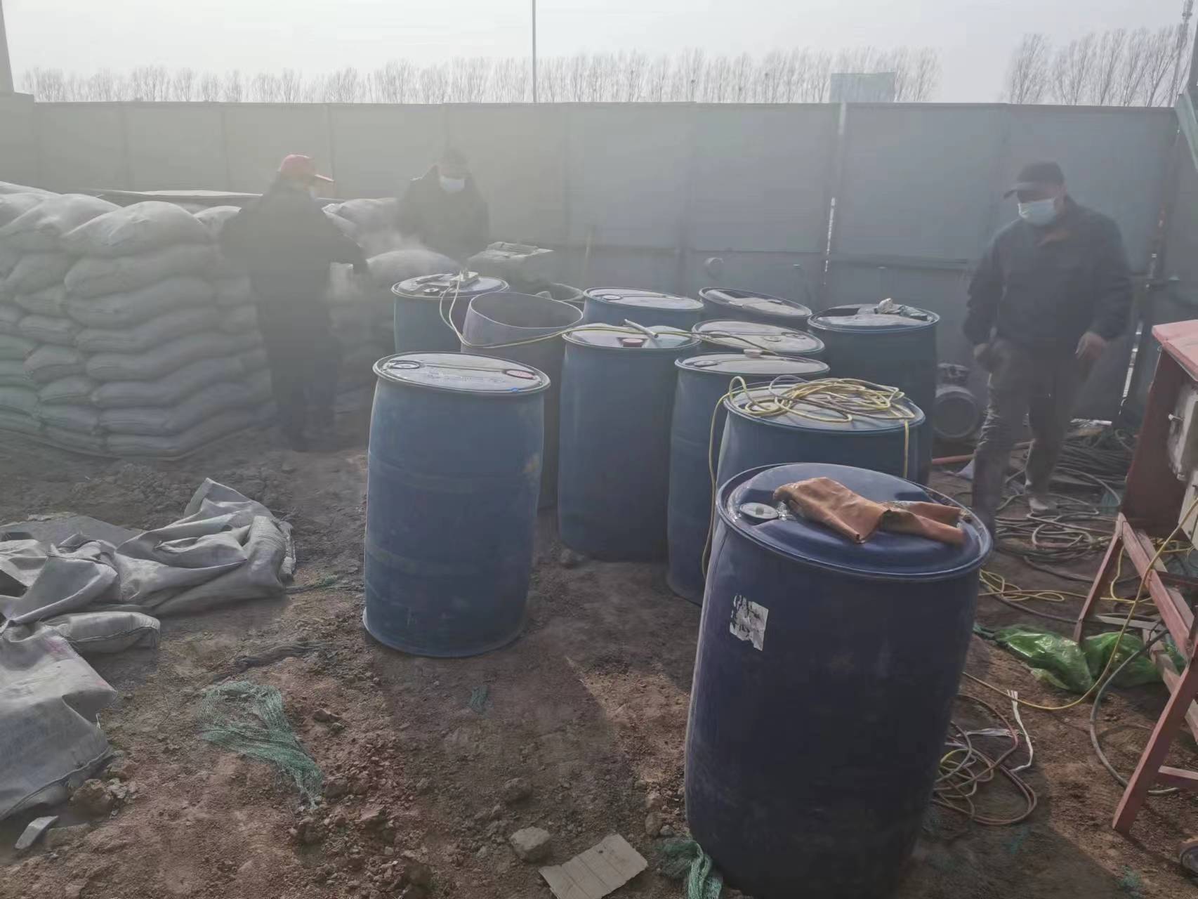 和乐镇水泥注浆